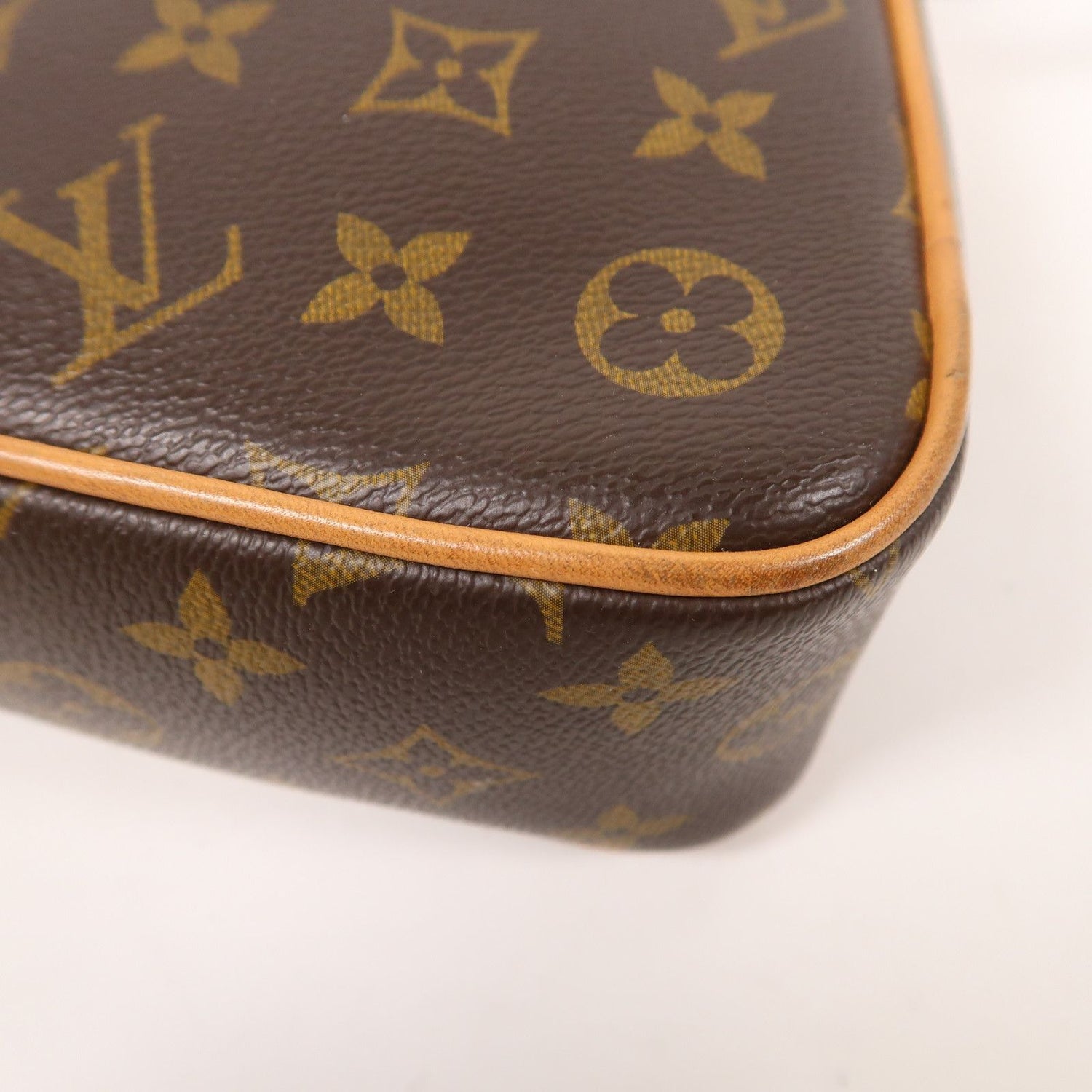 Louis Vuitton Monogram Game On Coeur Gold Shoulder Back Bag Palm Color Brown Shoulder Bag M 57456