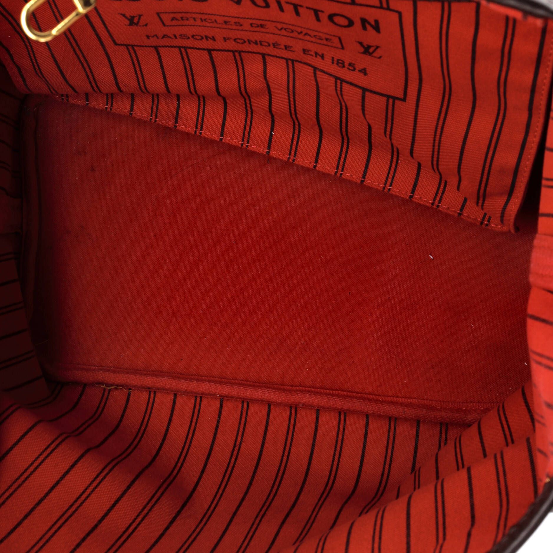 Louis Vuitton Neverfull Nm Tote Damier Mm