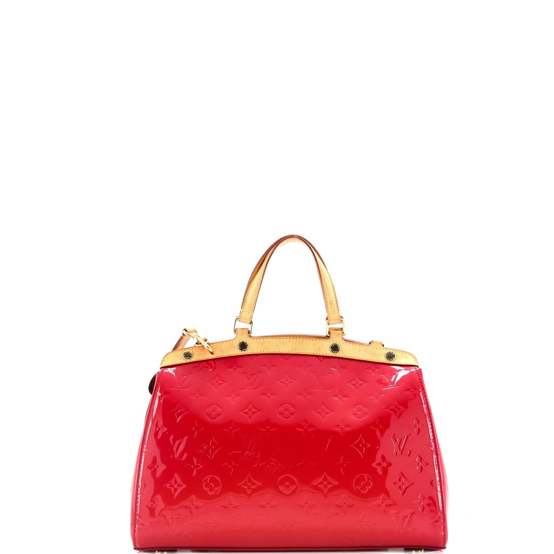 Louis Vuitton Brea Handbag Monogram Vernis Mm
