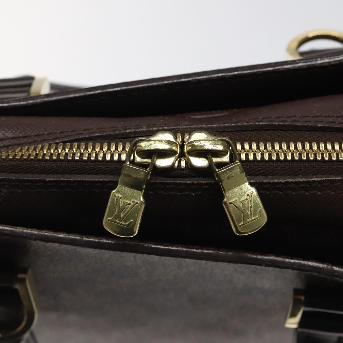 Louis Vuitton Damier Ebene Triana Hand Bag N 51155 Lv Auth