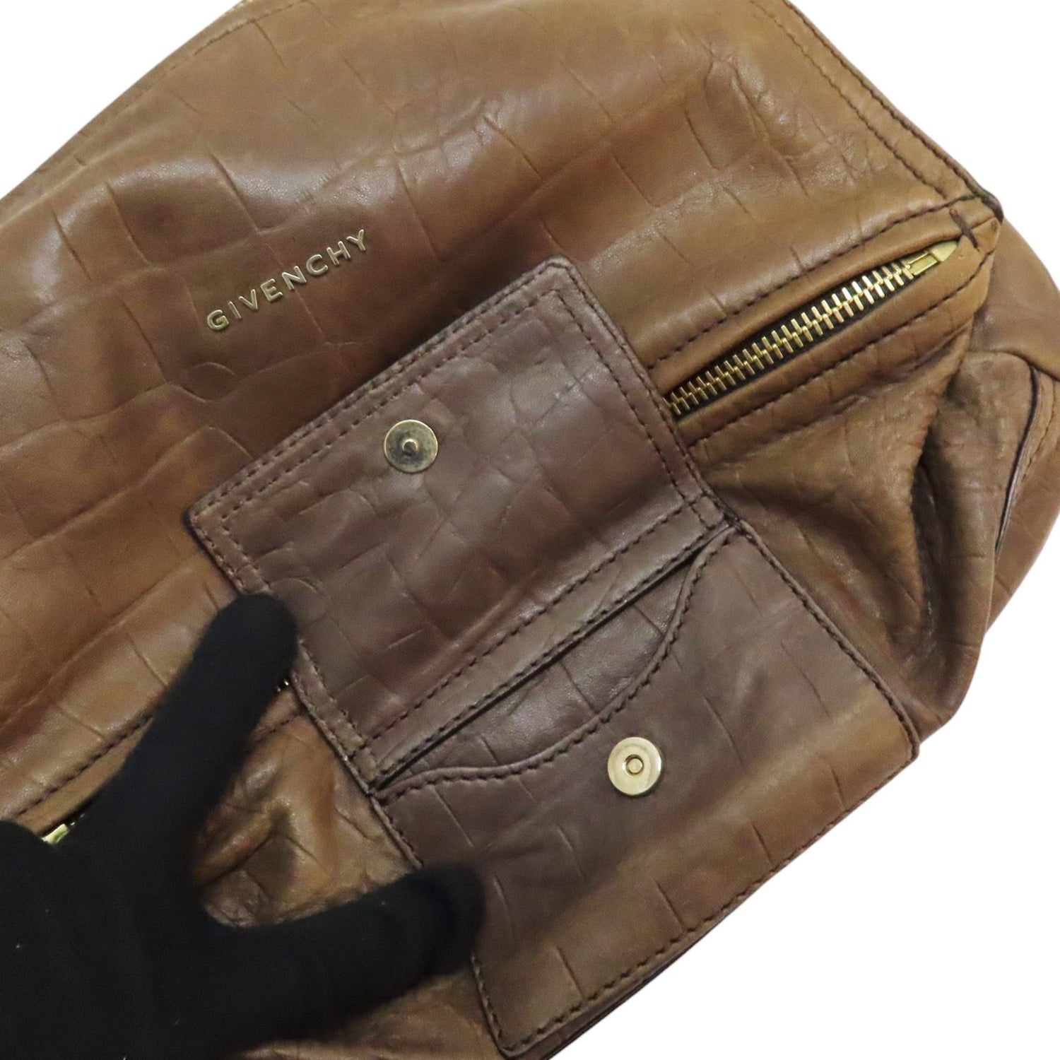 Givenchy Pandora Shoulder Handbag Coatskin Brown