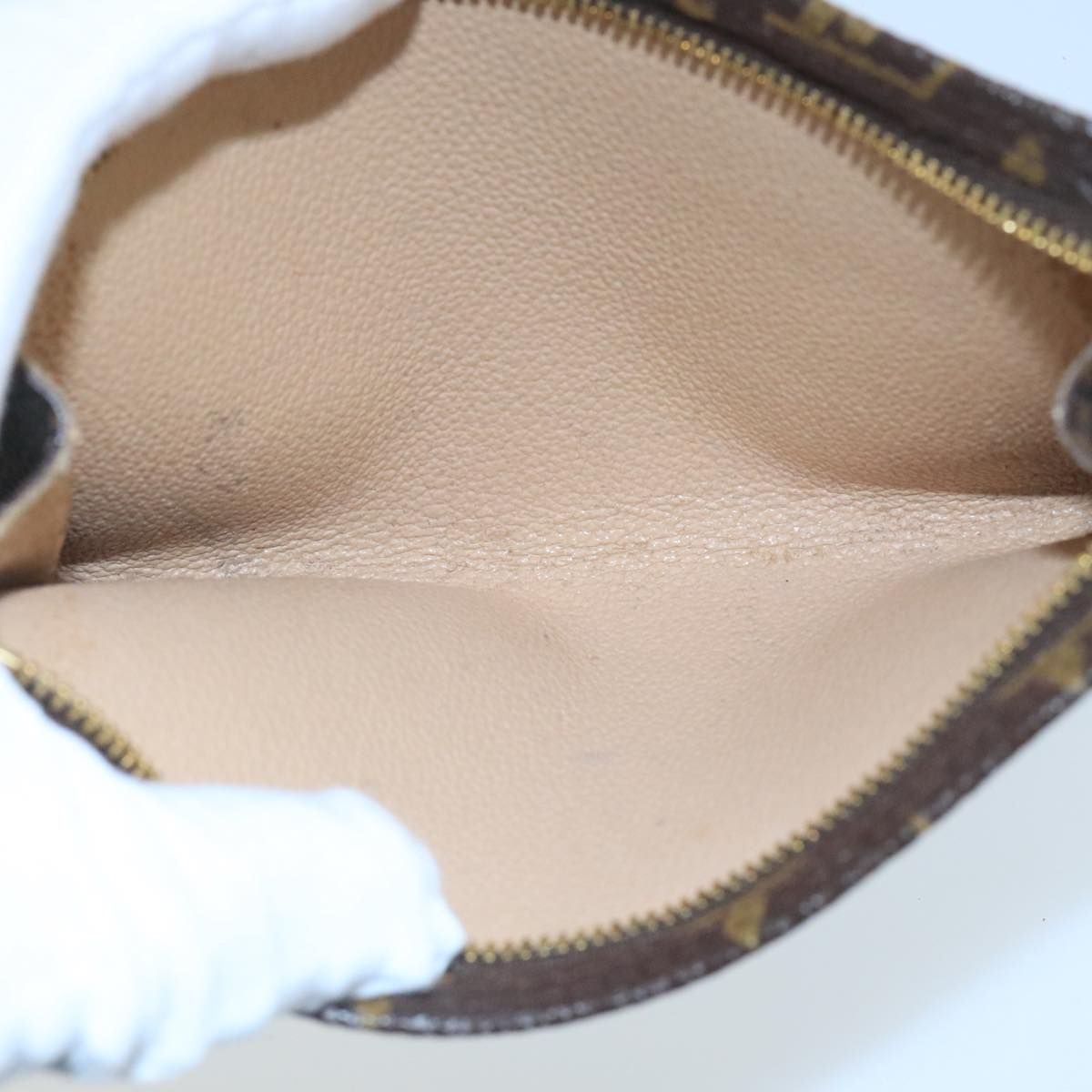 Louis Vuitton Monogram Bucket Pm Accessory Pouch Lv Auth