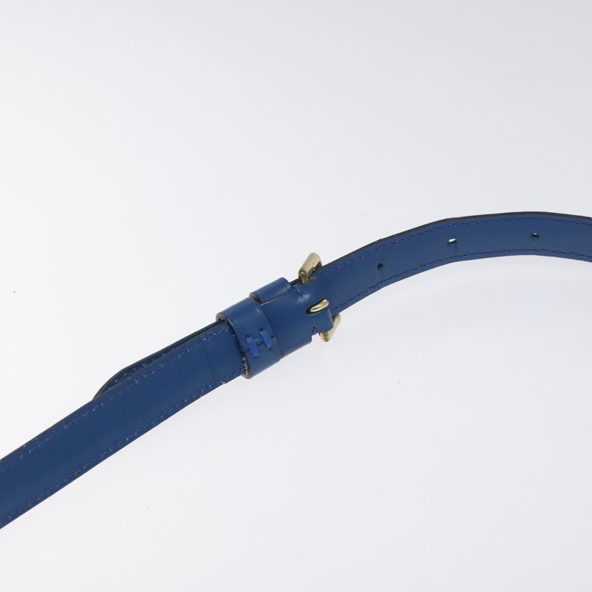 Louis Vuitton Epi Capuchin Shoulder Bag Blue M 52345 Lv Auth