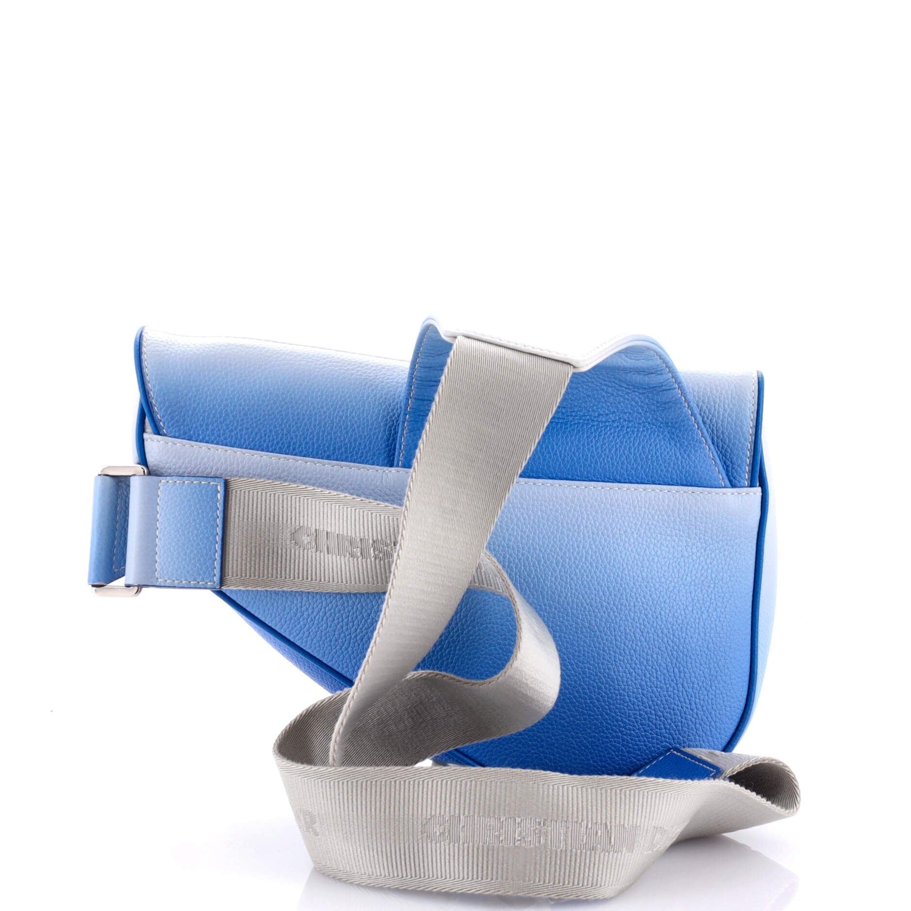Christian Dior Saddle Crossbody Bag Leather Maxi