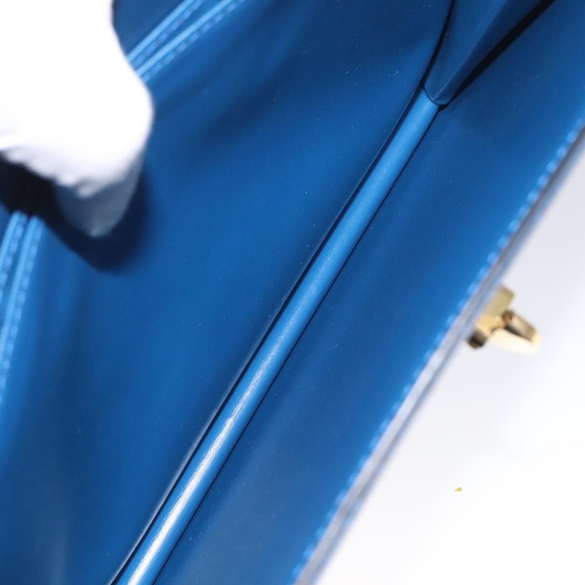 Louis Vuitton Epi Capuchin Shoulder Bag Blue M 52345 Lv Auth