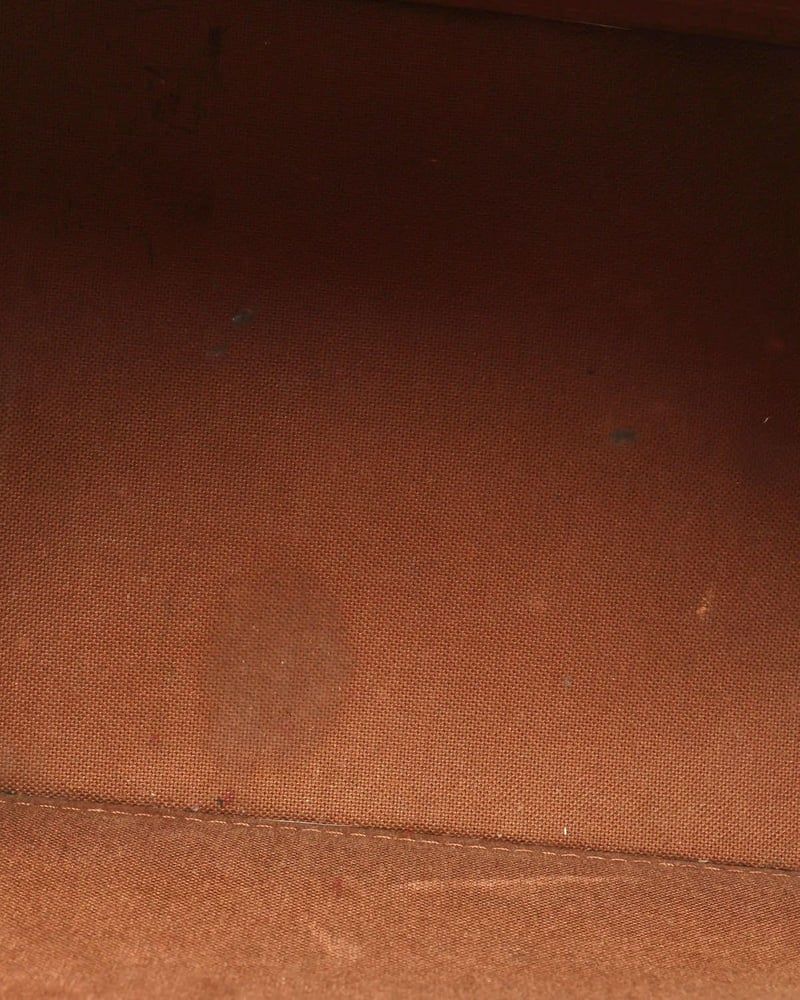 Louis Vuitton Monogram Macassar Studded Alma PM Bag