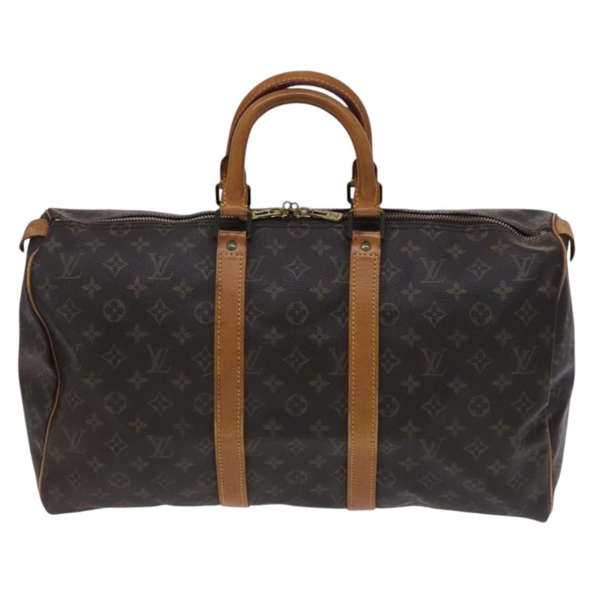 Louis Vuitton Monogram Keepall 45 Boston Bag M 41428 Lv Auth