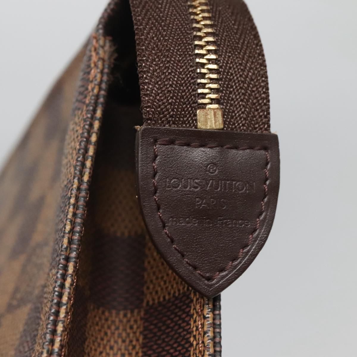 Louis Vuitton Damier Ebene Poche Toilette 26 Pouch N 47543 Lv Auth