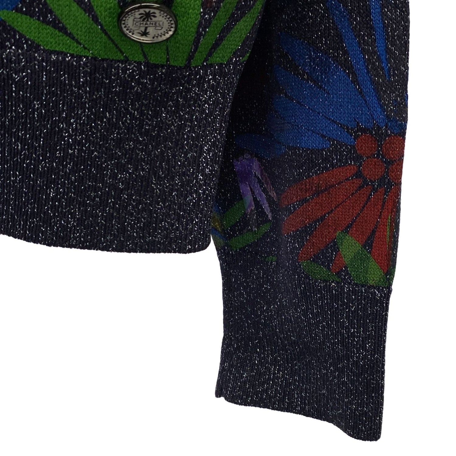 Chanel Multicolor Knit Polyester P 55756k 07299