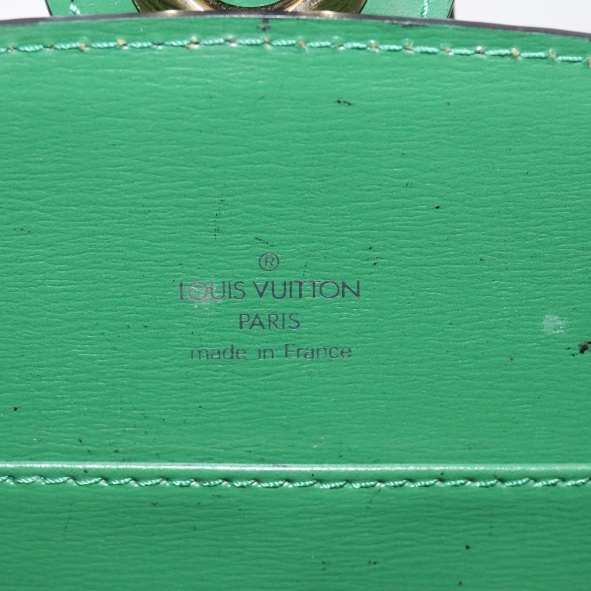 Louis Vuitton Epi Capuchin Shoulder Bag Green M 52344 Lv Auth