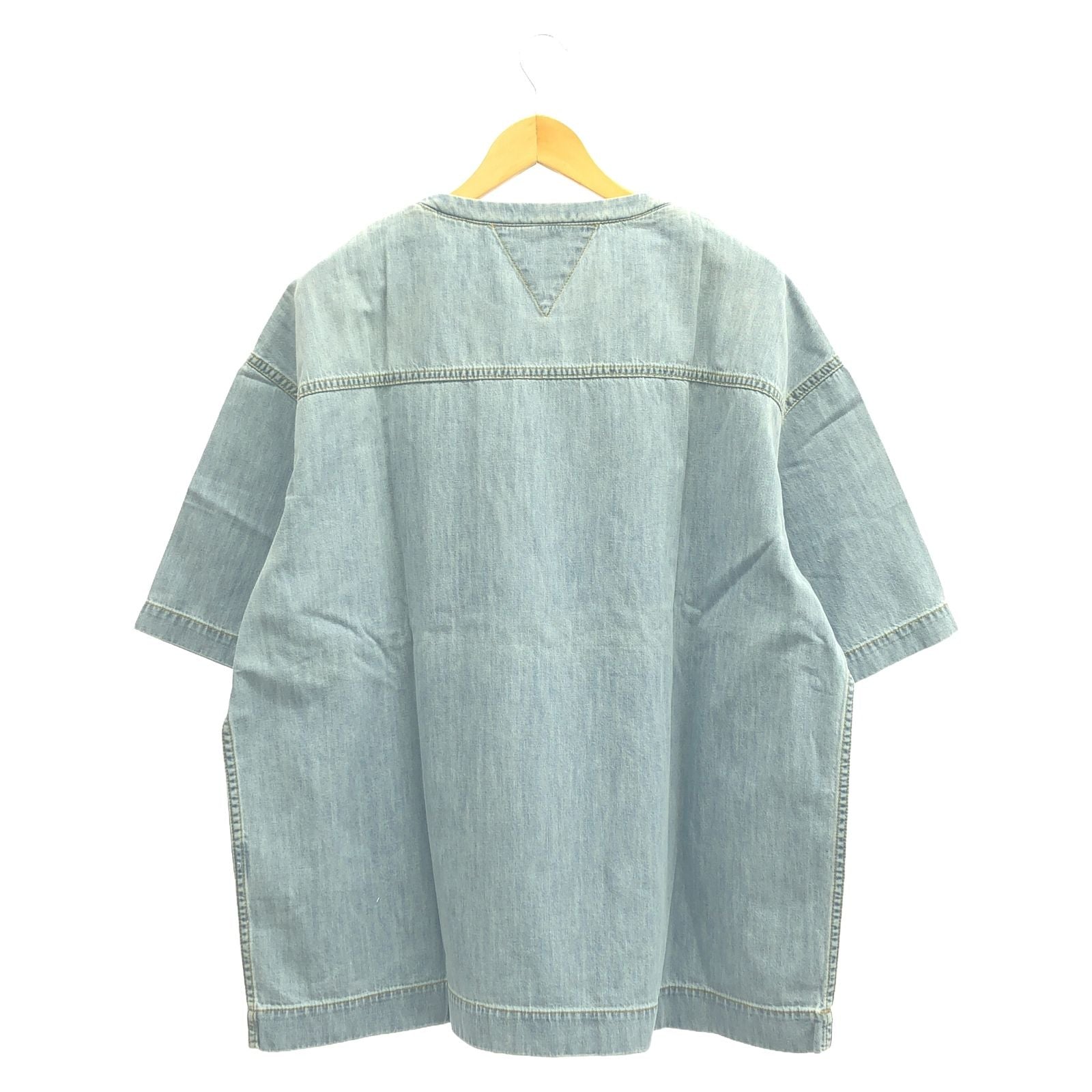 Bottega Veneta T-shirt Short Sleeve T-shirt Blue Cotton 774539v 3n 604946l