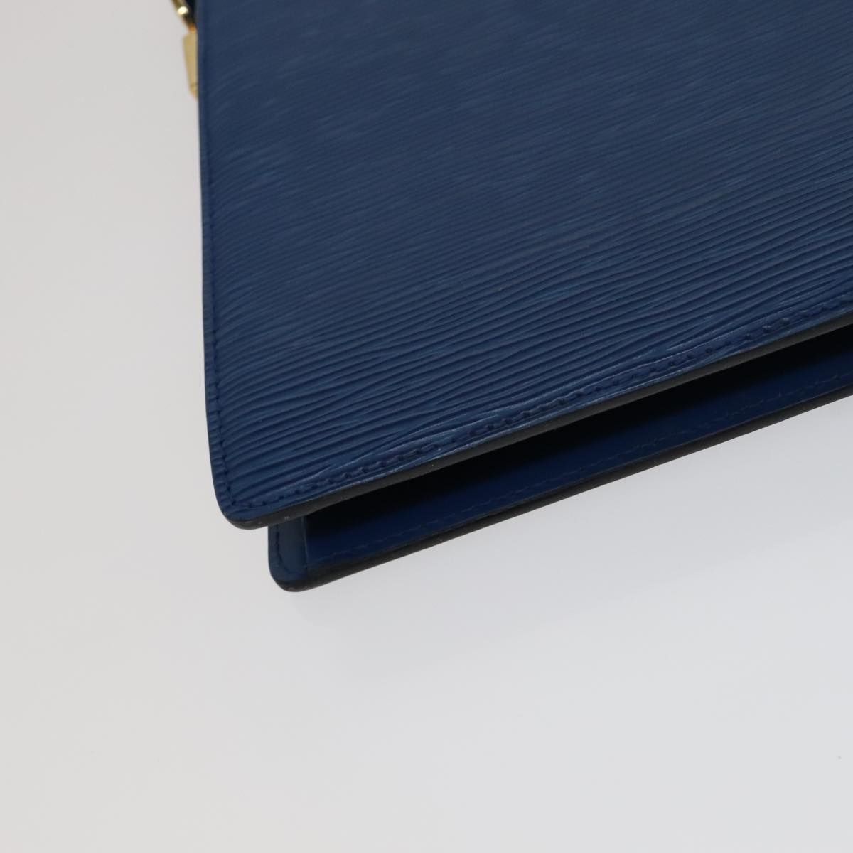 Louis Vuitton Epi Capuchin Shoulder Bag Blue M 52345 Lv Auth