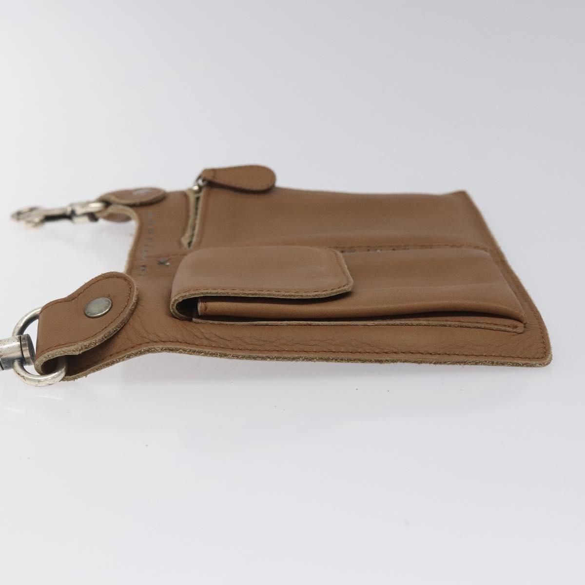 Bottega Veneta Waist Bag Leather Brown Auth