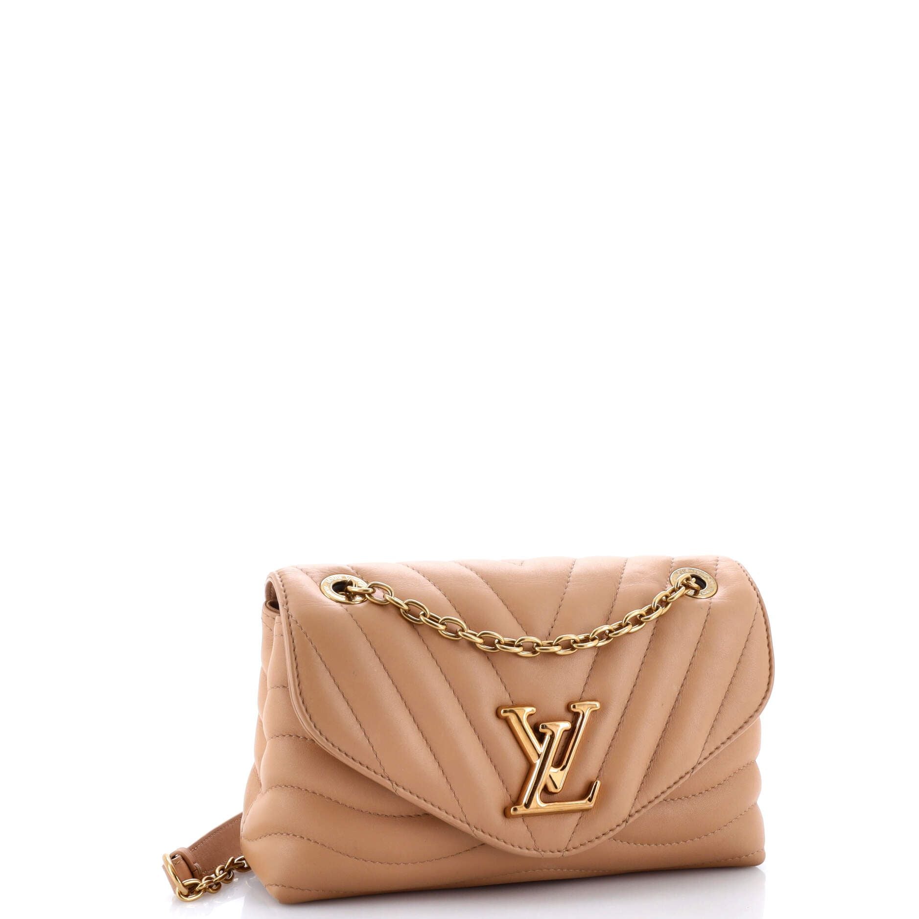 Louis Vuitton New Wave Chain Bag Nm Quilted Leather Mm