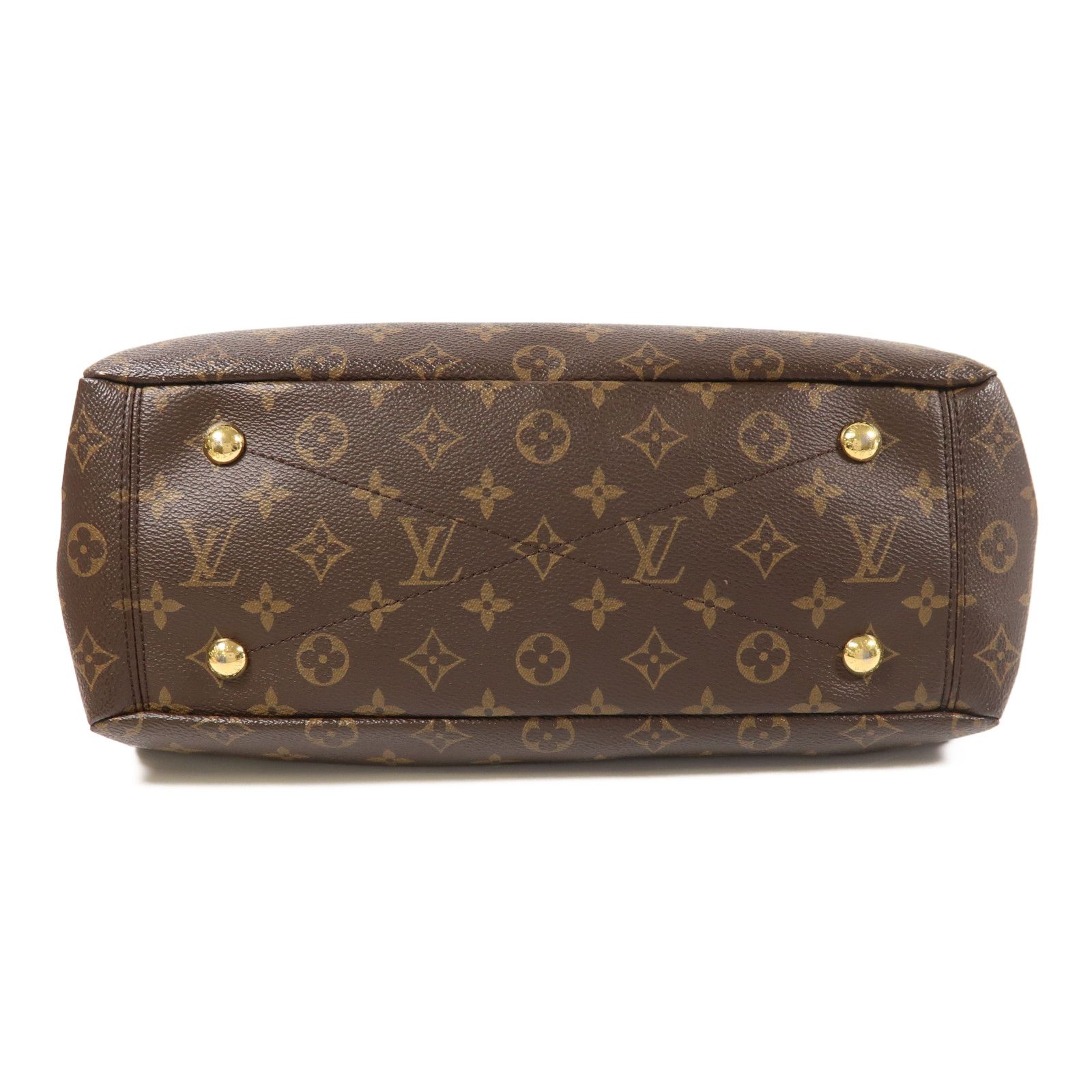 Louis Vuitton Monogram Pallas Hand-milled Shoulder And Back Bags Brown Noir 2way Shoulder Bag M 41064