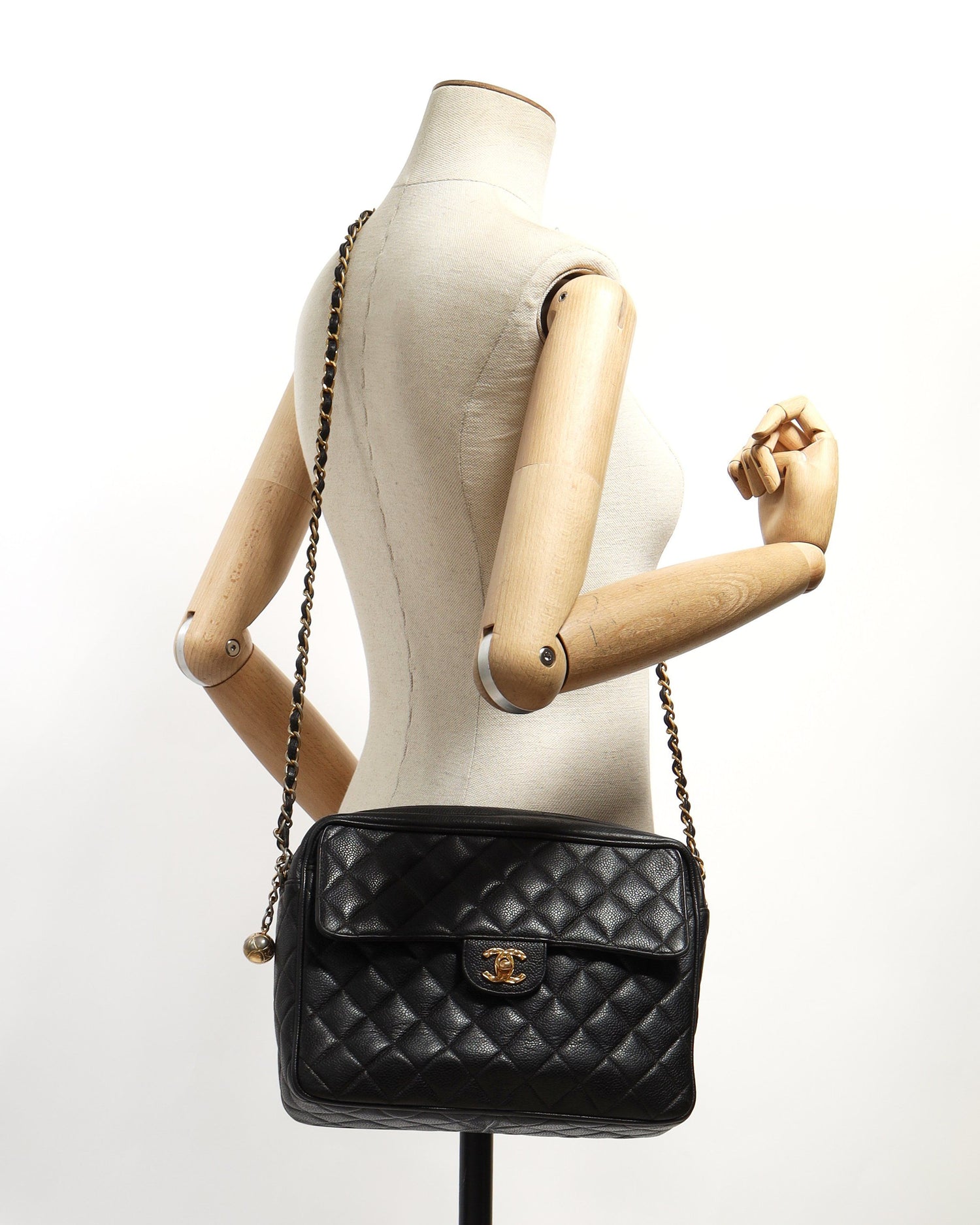 Chanel Cc Caviar Camera Bag