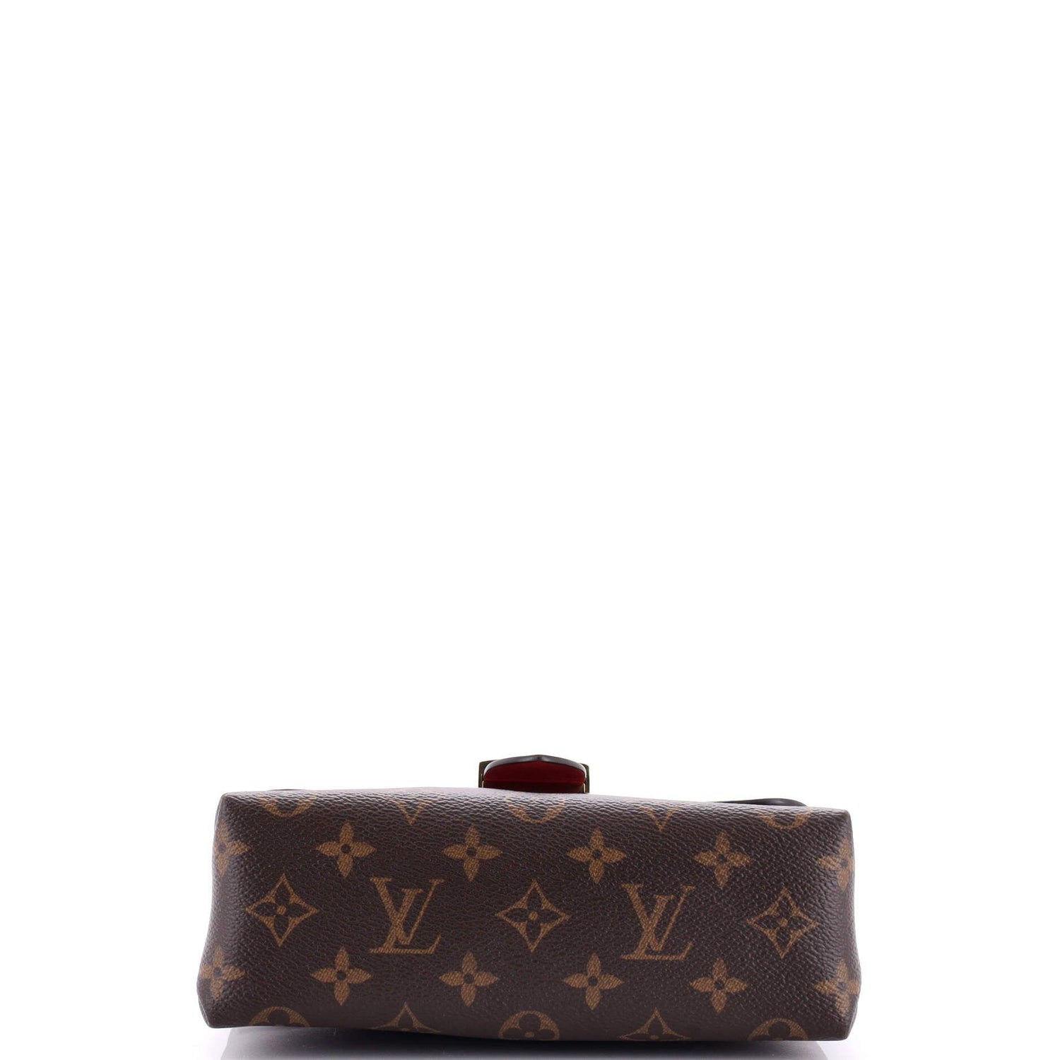 Louis Vuitton Locky Handbag Monogram Canvas With Leather Bb