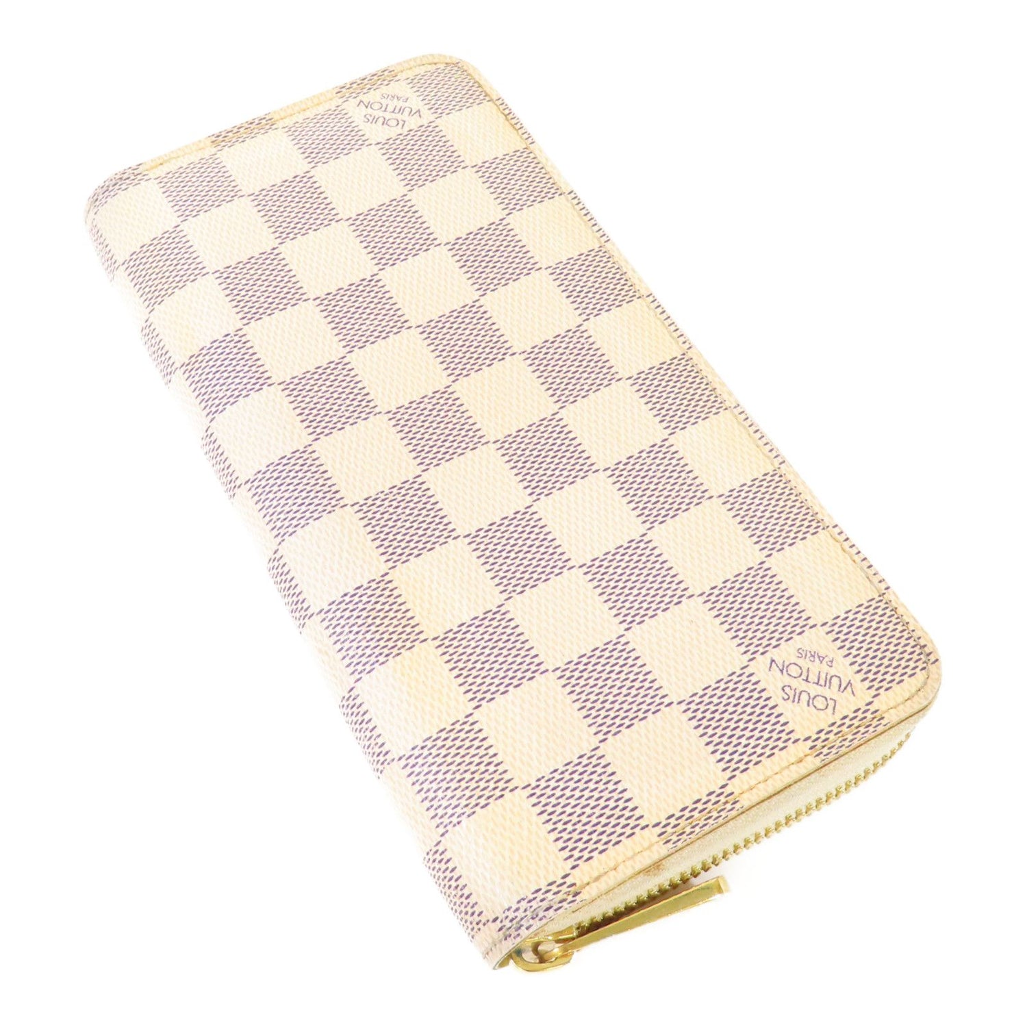 Louis Vuitton Zippy Wallet NM, Damier Azur