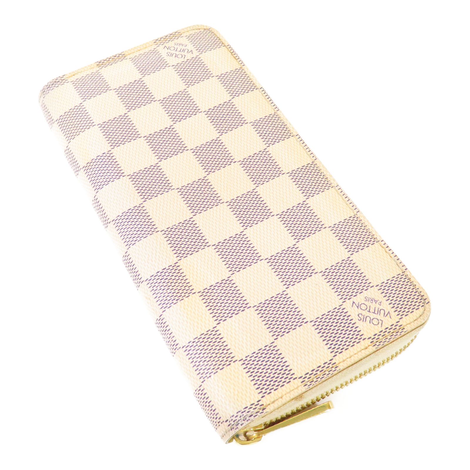 Louis Vuitton Zippy Wallet NM, Damier Azur