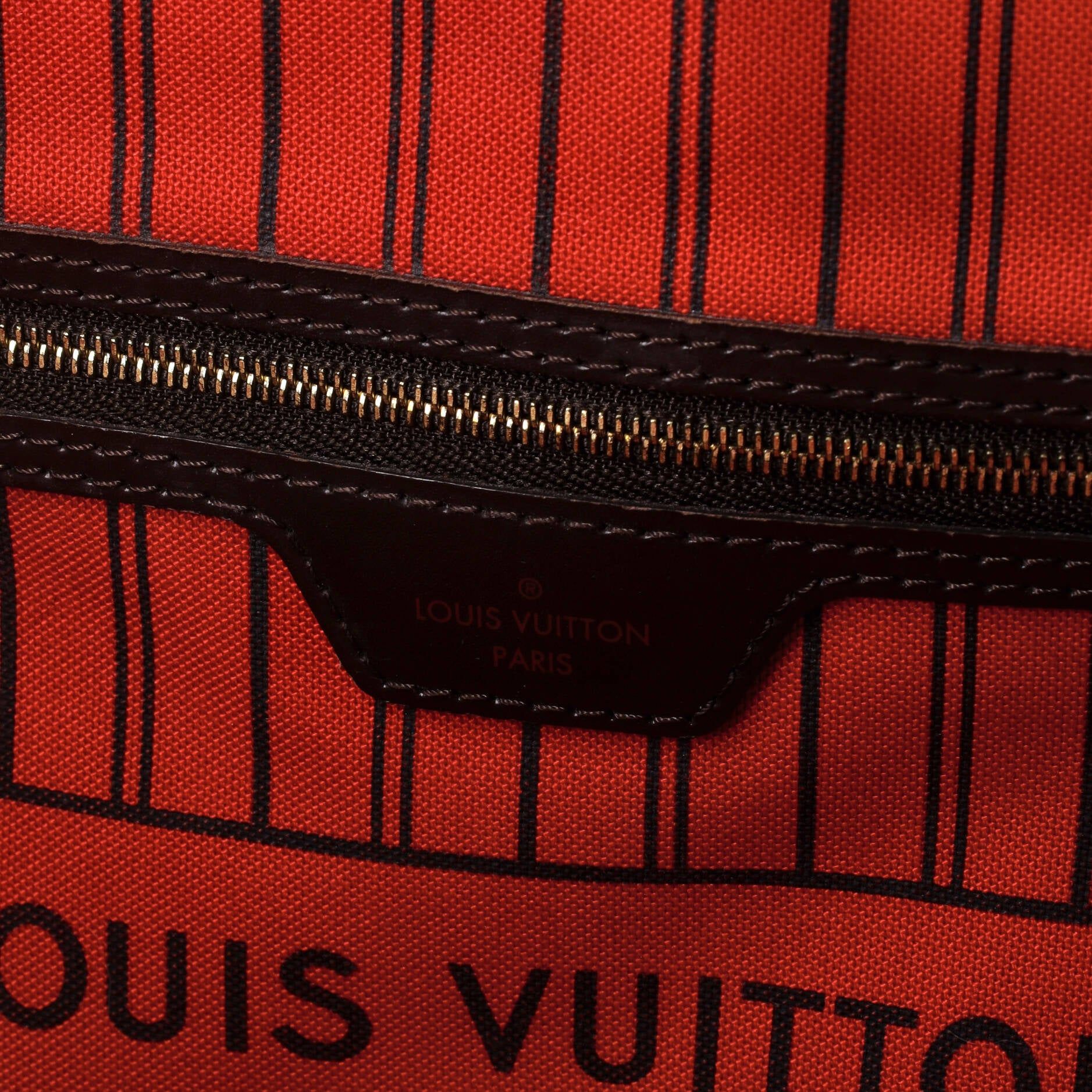 Louis Vuitton Neverfull Nm Tote Damier Mm