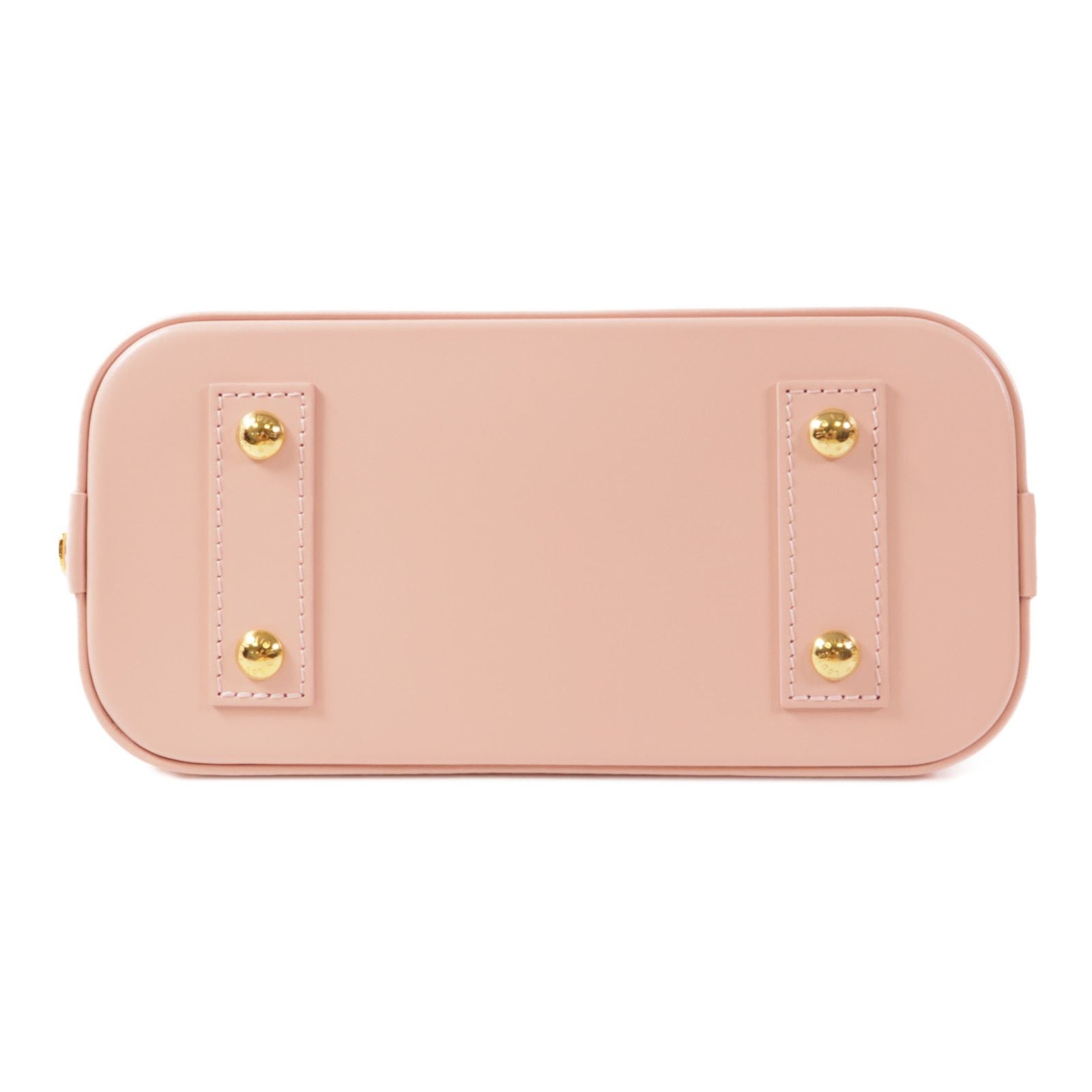 Louis Vuitton Cowhide Leather Alma Bb Hand-turned Shoulder And Back Bag Pink 2way Shoulder Bag M 24453