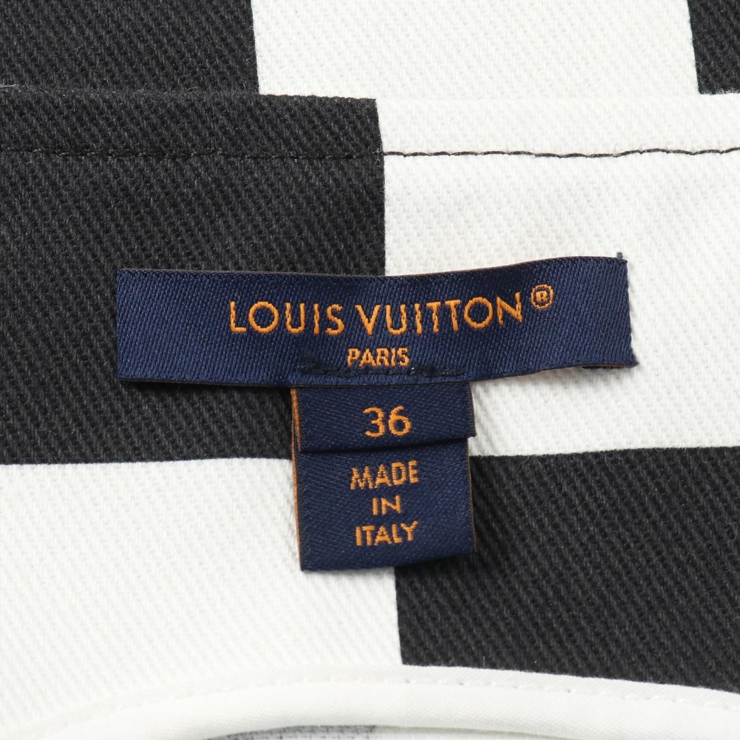 Louis Vuitton Damier Denim Chain Strap Dress Black White Dress Rw 251ww Nvu Fsdr 10