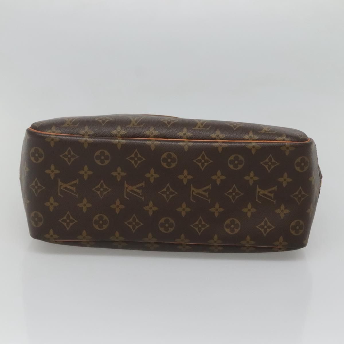 Louis Vuitton Monogram Deauville Hand Bag M 47270 Lv Auth