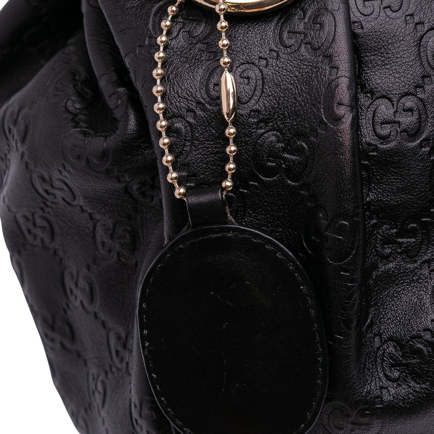 Gucci Medium Guccissima Sukey Tote Black