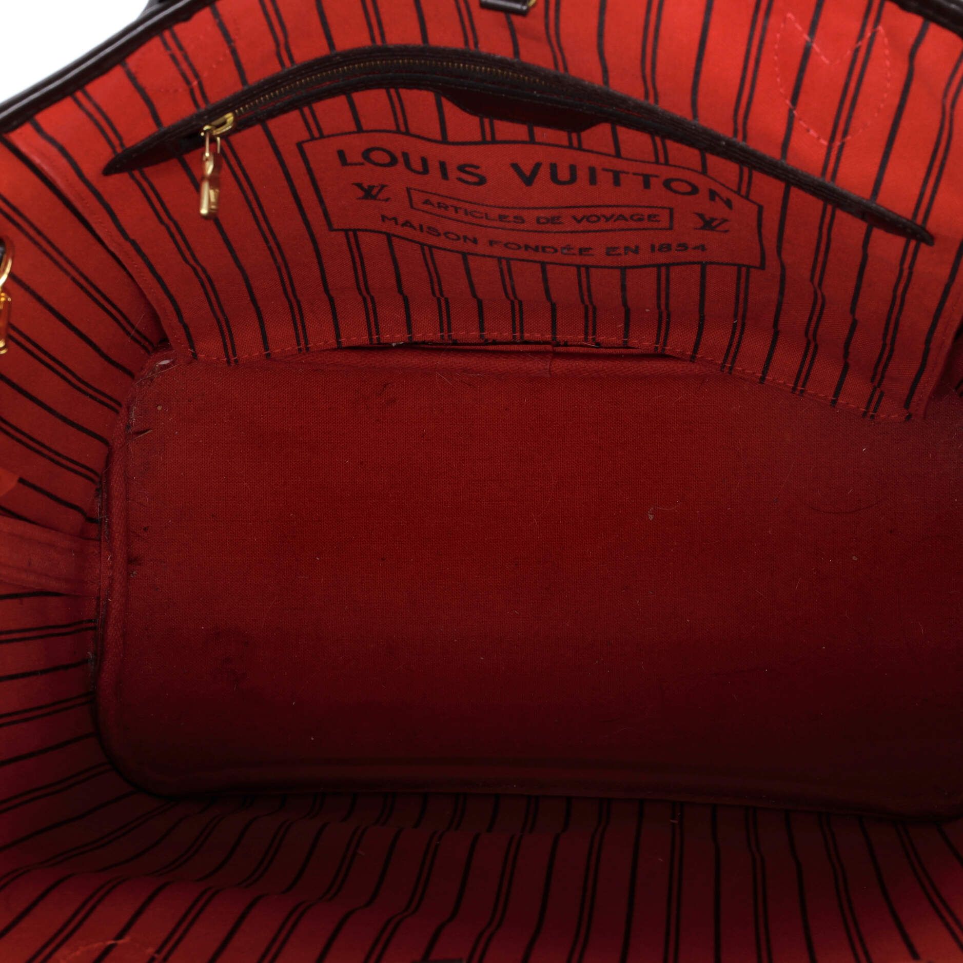 Louis Vuitton Neverfull Nm Tote Damier Mm