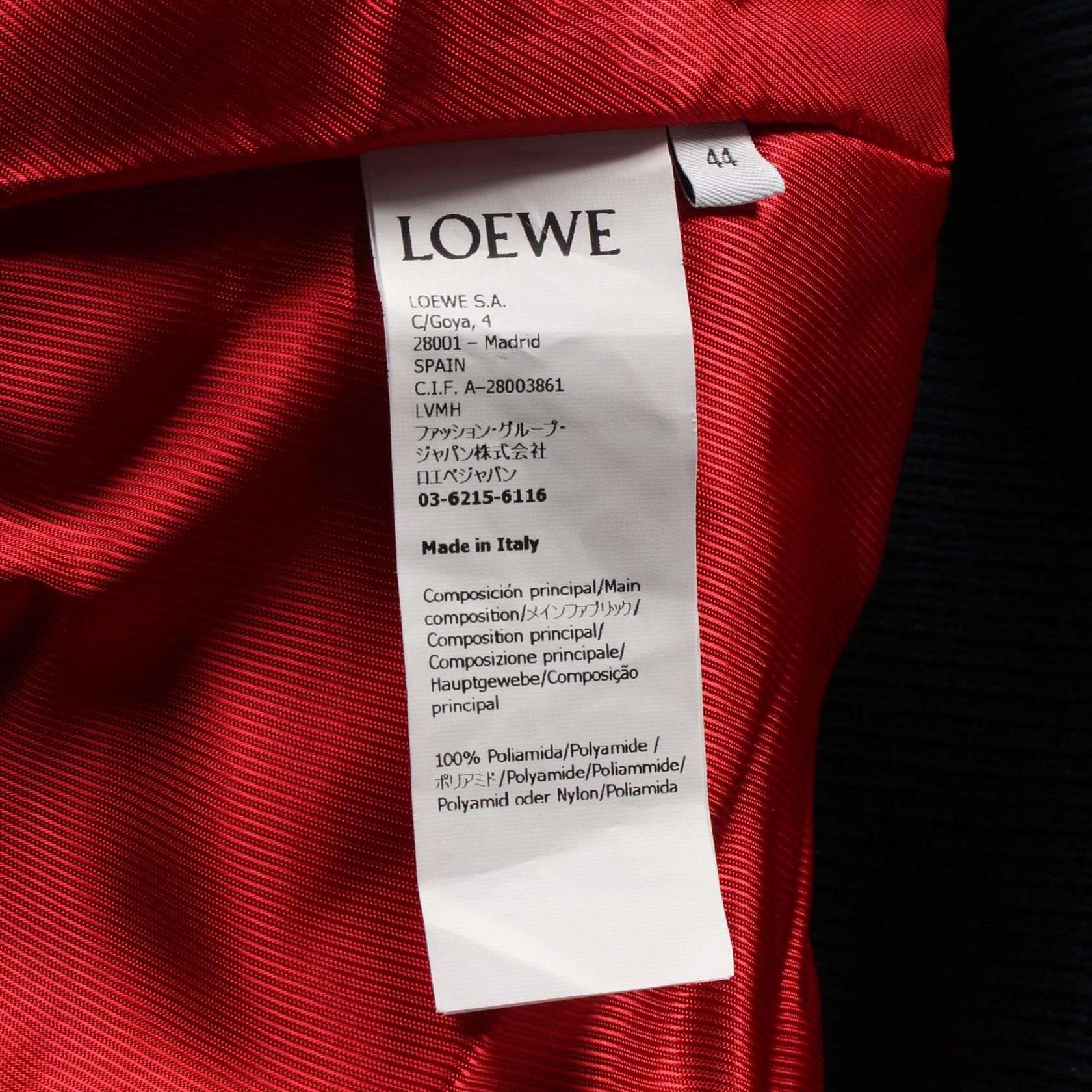 Loewe Blouson Navy Other Polyamide H 526y 03w 96