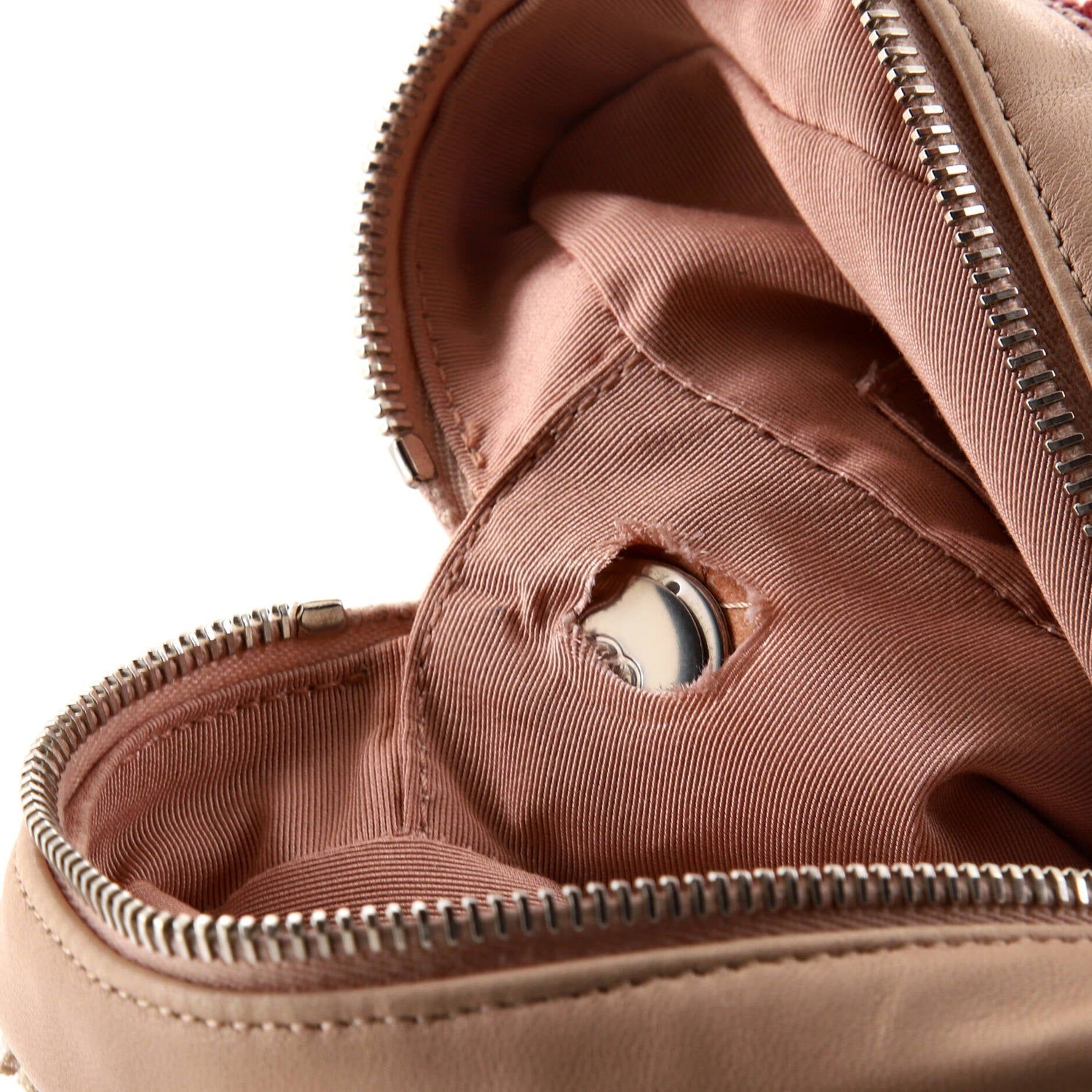 Chanel Elegant Trim Single Flap Bag Quilted Lambskin With Tweed Vertical