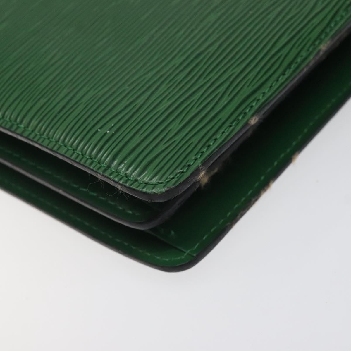 Louis Vuitton Epi Capuchin Shoulder Bag Green M 52344 Lv Auth