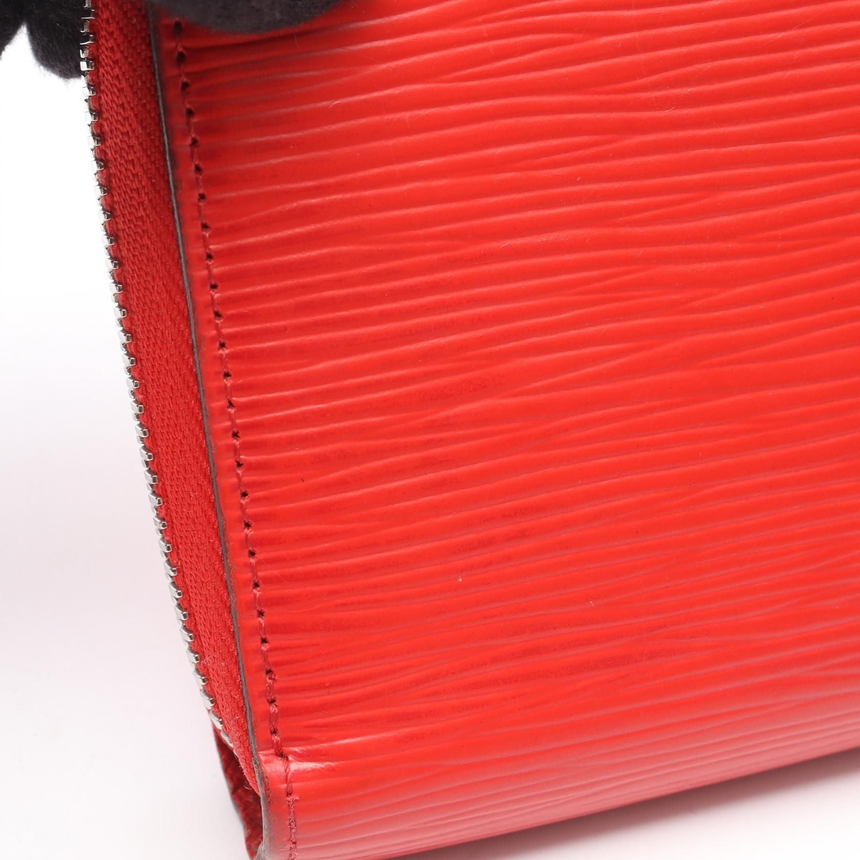Louis Vuitton Zippy Wallet Coquelicot Red Around Long Wallet M 61859