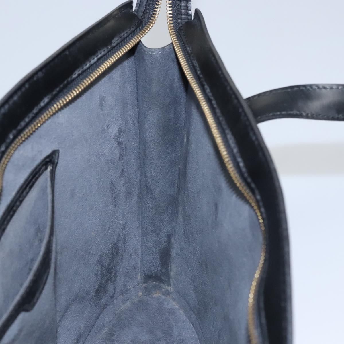 Louis Vuitton Epi Saint Jacques Powanie Long Bag Black M 52332 Lv Auth