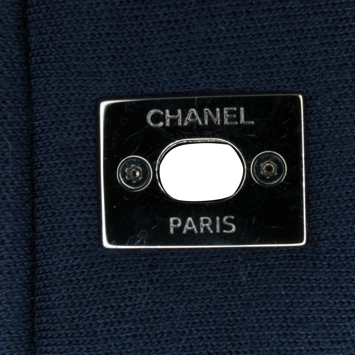 Chanel Small Jersey Tweed Flap Blue