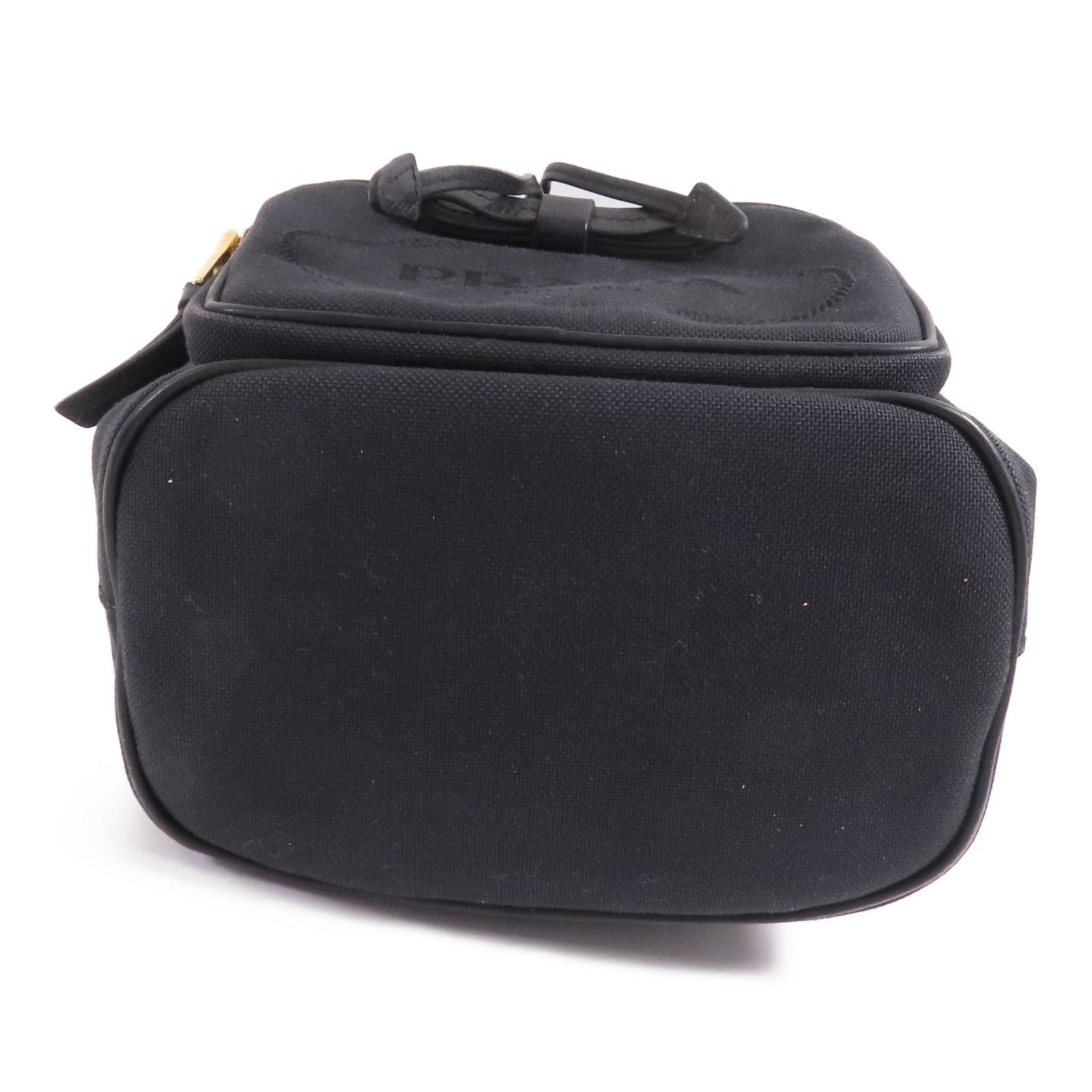 Prada Canvas 2Way Shoulder Bag 2way Shoulder Bag Black Canvas 1bh 038