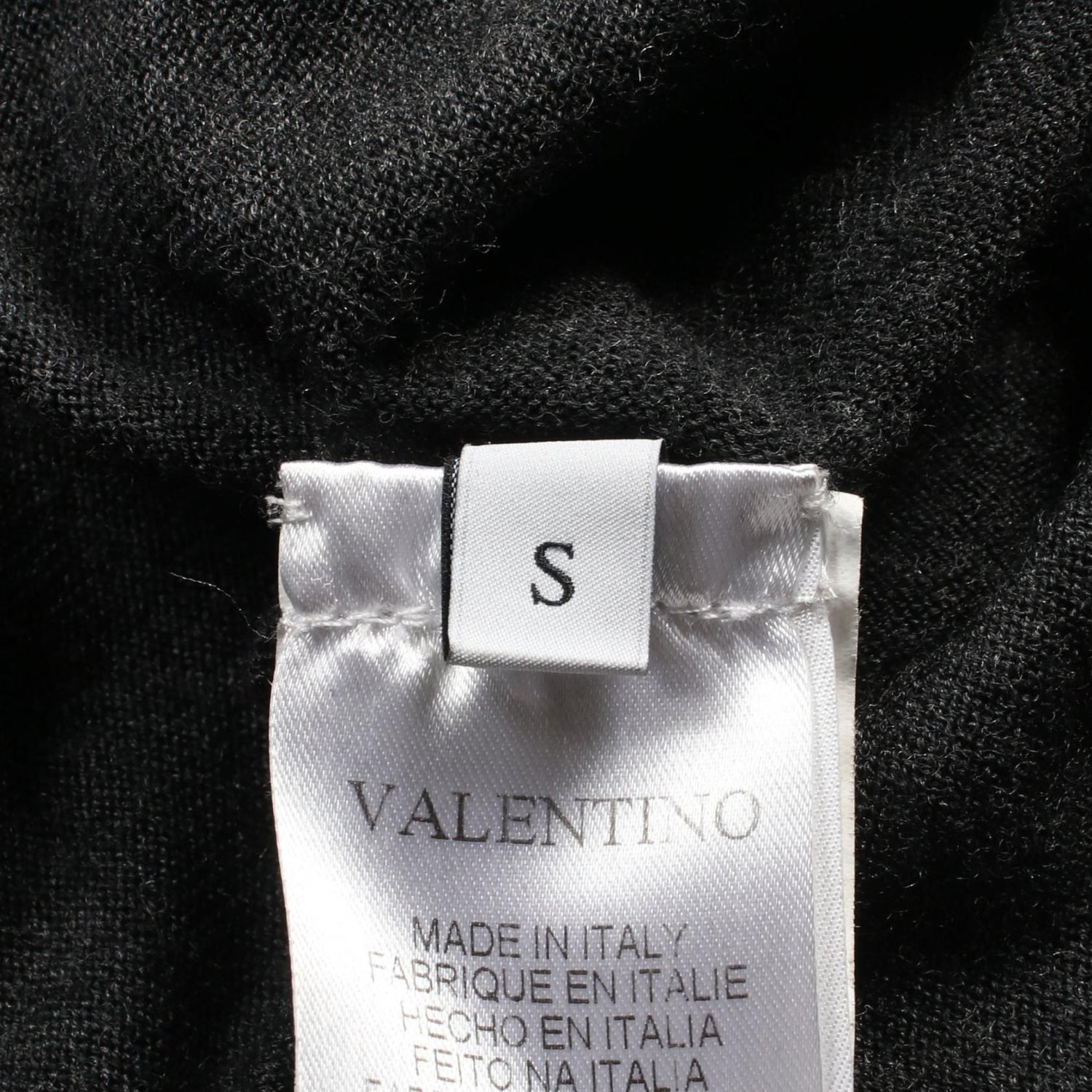 Valentino Cardigan Wool Silk Cashmere Gray S