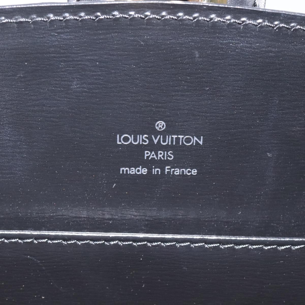 Louis Vuitton Epi Capuchin Shoulder Bag Black M 52342 Lv Auth