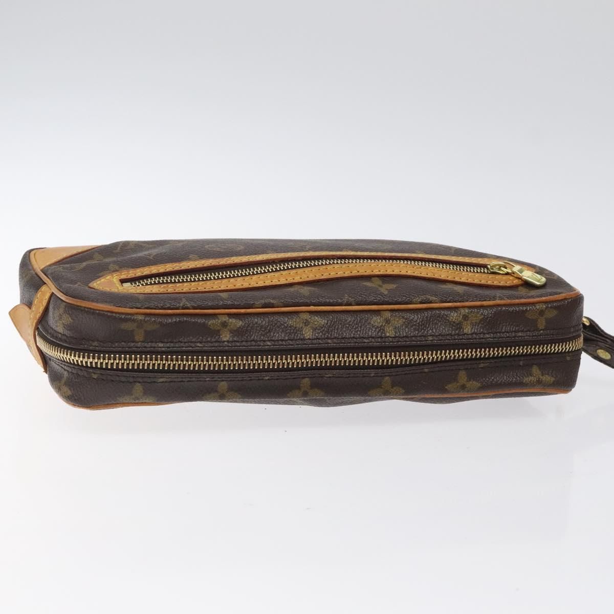 Louis Vuitton Monogram Marly Dragonne Gm Clutch Bag M 51825 Lv Auth