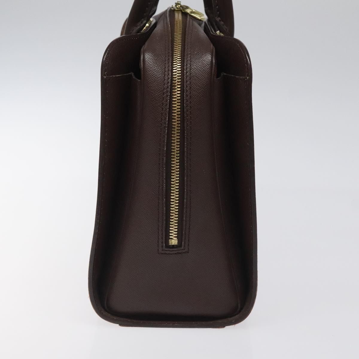 Louis Vuitton Damier Ebene Triana Hand Bag N 51155 Lv Auth