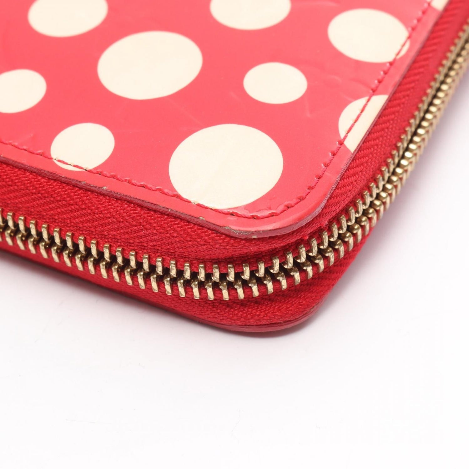 Louis Vuitton Zippy Wallet, Monogram Vernis Kusama Infinity Dots