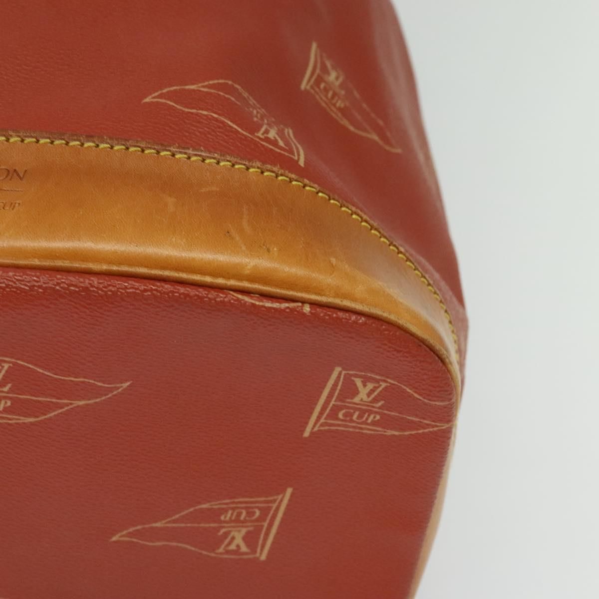 Louis Vuitton Lv Cup Saint Tropez Shoulder Bag Red M 80026 Lv Auth
