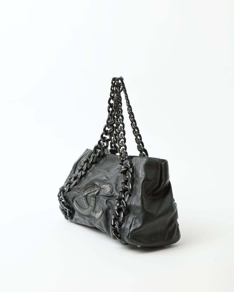 Chanel CC Plastic Chain Hobo