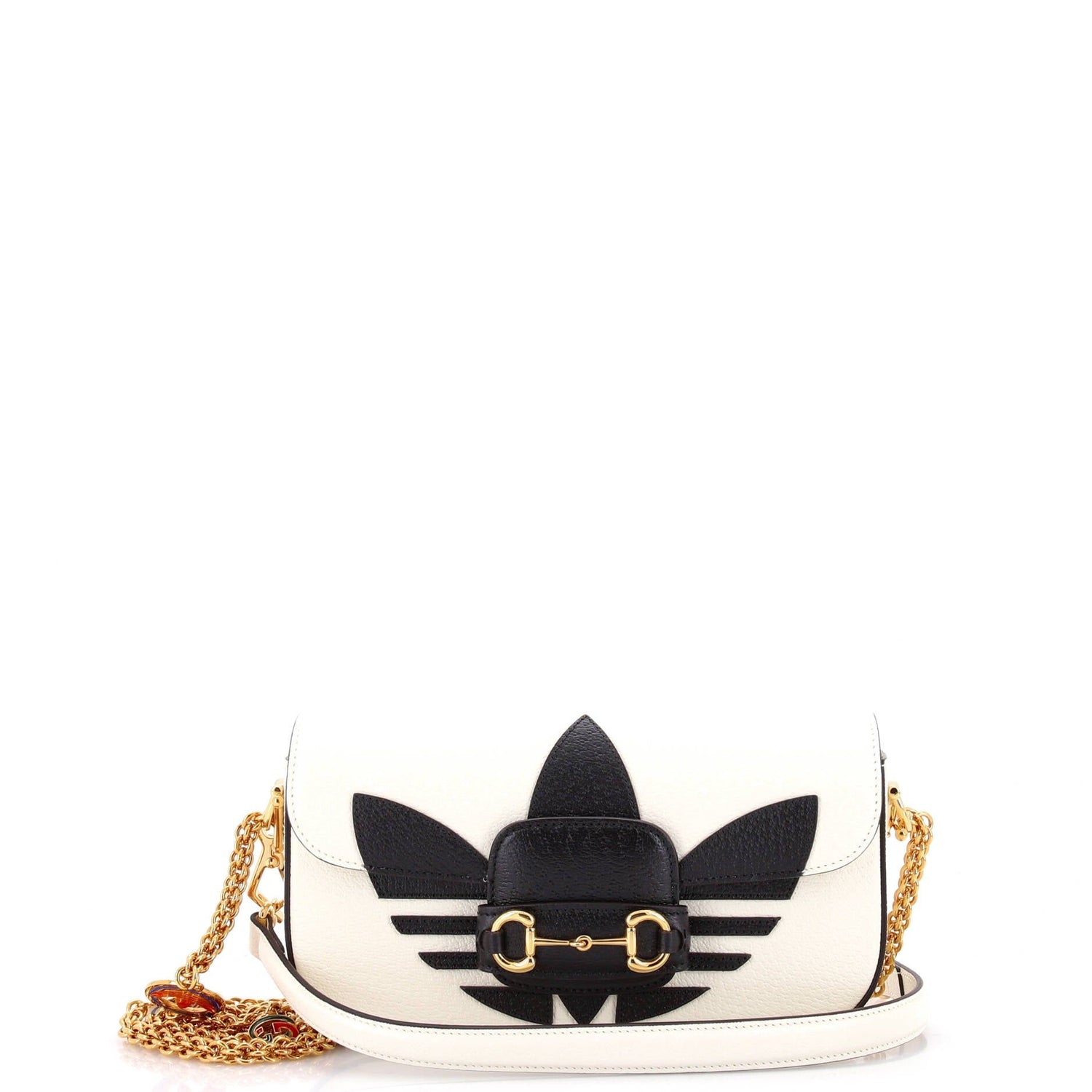Gucci X Adidas Horsebit 1955 Shoulder Bag Leather East West