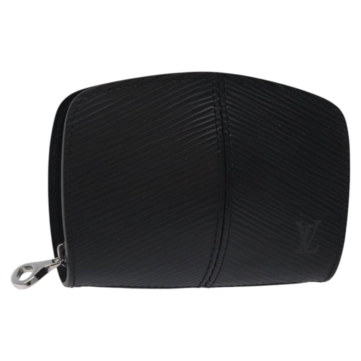 Louis Vuitton Epi Porte Monnaie Z Coin Purse Black M 63682 Lv Auth
