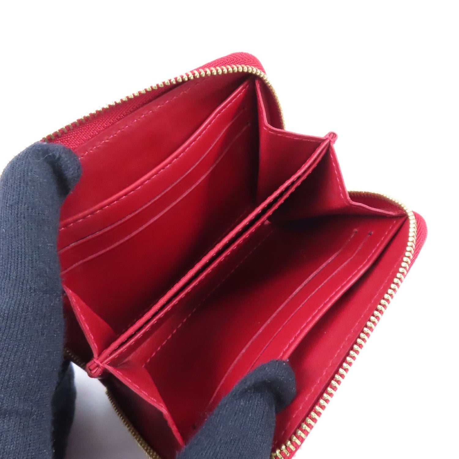 Louis Vuitton Zippy Coin Purse, Monogram Vernis
