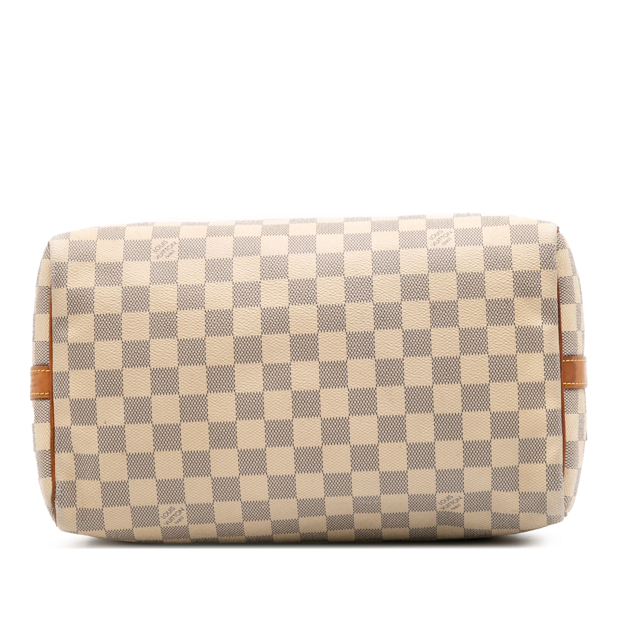 Louis Vuitton Damier Azur Speedy Bandouliere 30 White