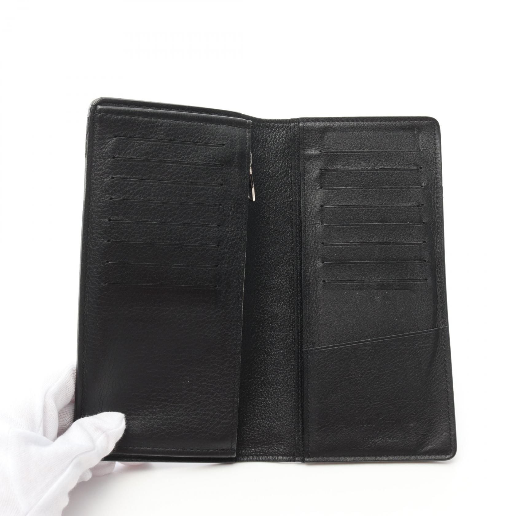 Louis Vuitton Portefeuille Braza Black Bifoldpurse M 58192