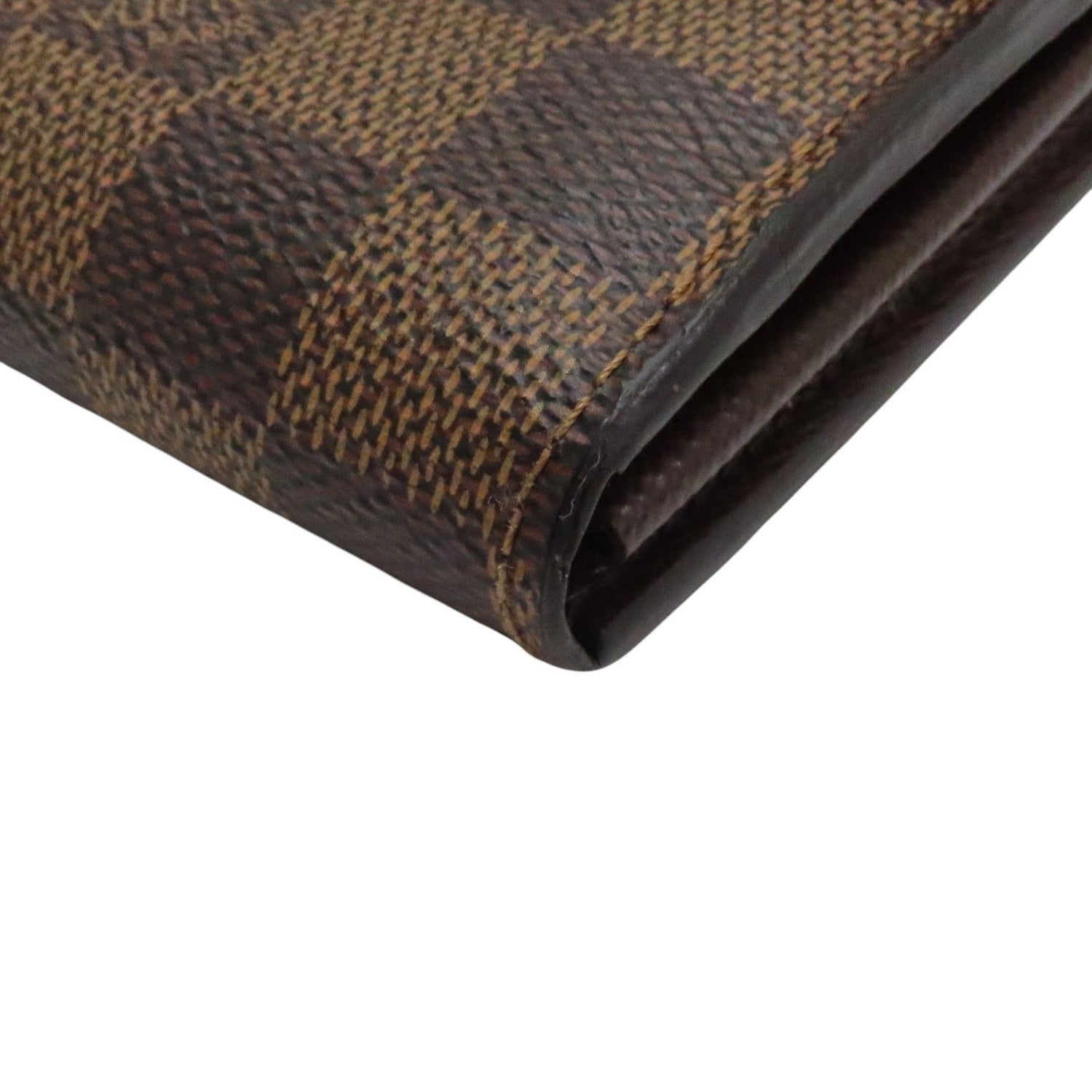 Louis Vuitton Sarah Wallet Damier Ebene Canvas N 63209