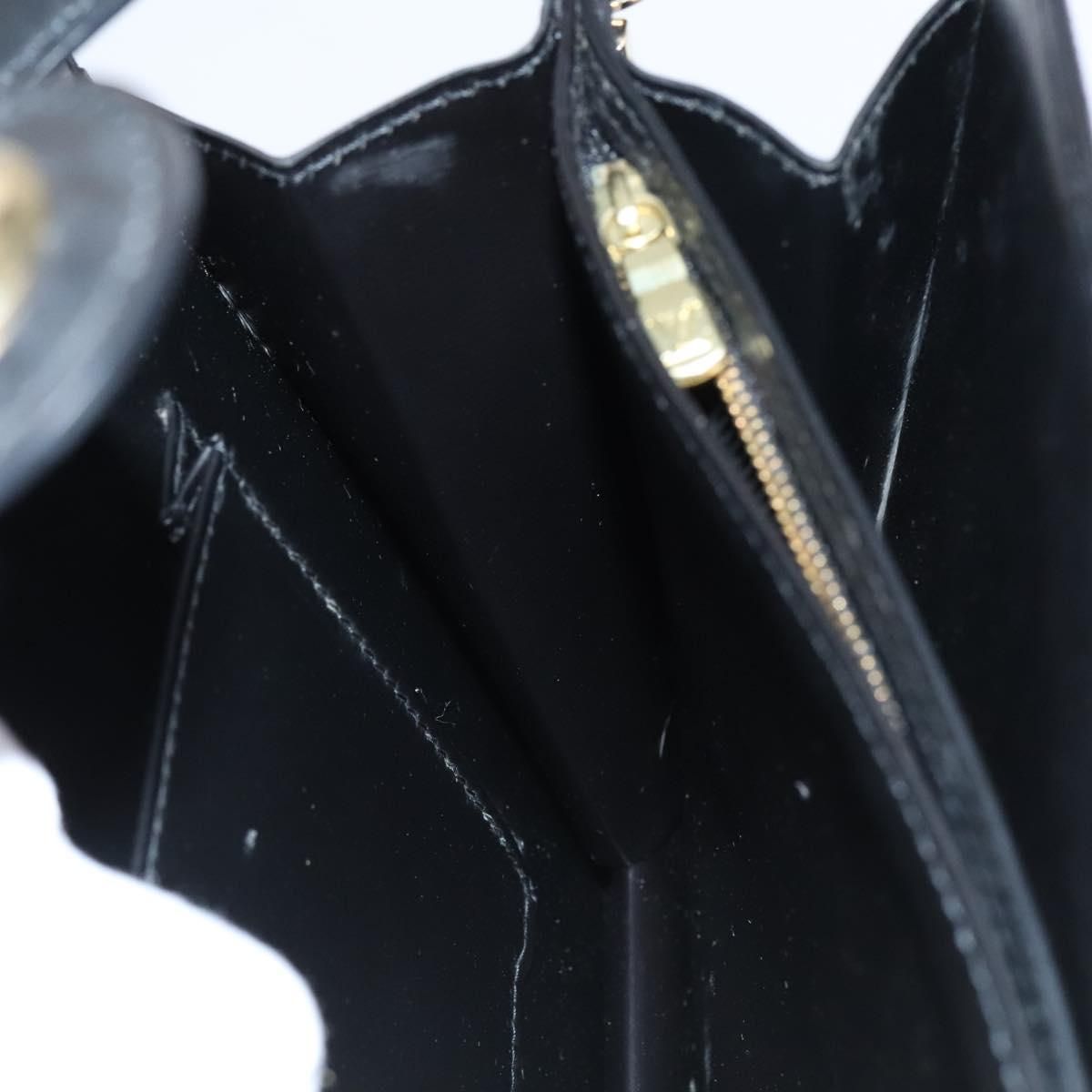 Louis Vuitton Epi Capuchin Shoulder Bag Black M 52342 Lv Auth